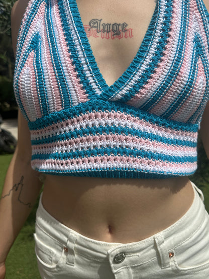 Top crochet Manon