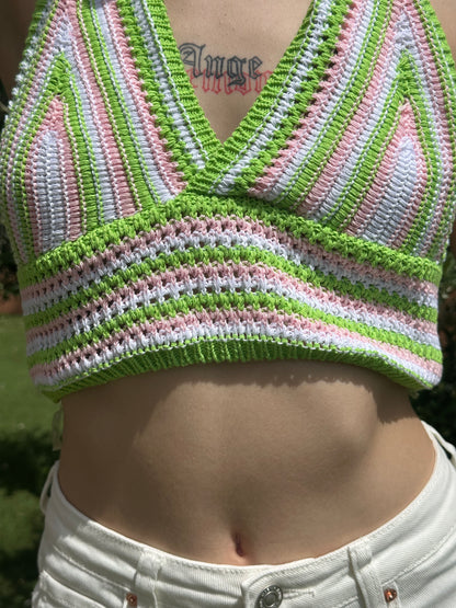 Top crochet Manon